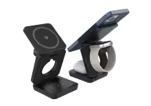 Estación de Carga Magnética 3 en 1 – iPhone, Apple Watch y AirPods